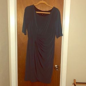 Faux Wrap Dress
